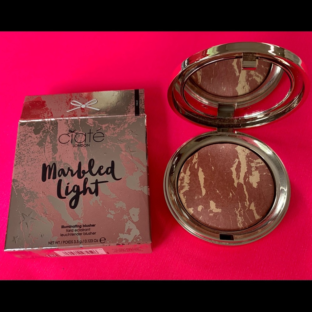 CIATE LONDON Marbled Light, Illuminating Blush